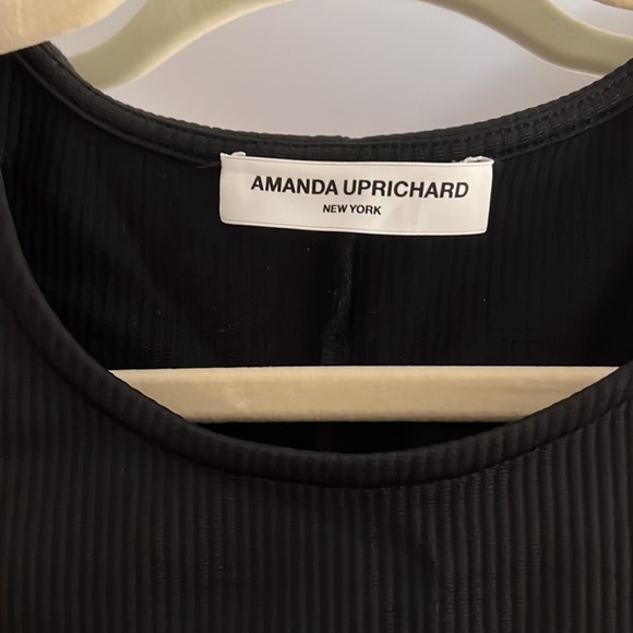 Amanda Uprichard Geraldine Dress in Black - Picture 2 of 5